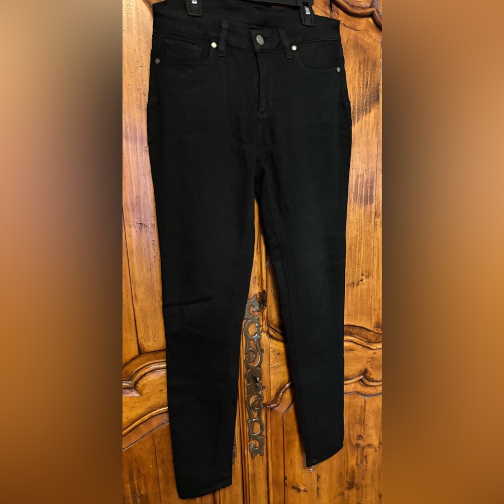 PAIGE Women's Black Skinny Jeans